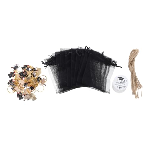 Ciieeo 1 Set Gastgeschenke Für Die Abschlussfeier Mini Schlüsselanhänger Set Mit Abschlusshut Anhänger Anhängern Und Organzabeuteln – Abschlussfeier Dekorationen Für Zeremonien Ciieeo 1 Set Gastgeschenke Für Die Abschlussfeier Mini Schlüsselanhänger Set Mit Abschlusshut Anhänger Anhängern Und Organzabeuteln – Abschlussfeier Dekorationen Für Zeremonien von Ciieeo