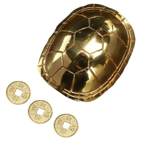 Ciieeo 1 Set Kupfer Schildkrötenpanzer Wahrsagewerkzeug I Und Schildkröte Sitzen Schildkröte Ornament Wahrsagespiel Schildkrötenpanzer Yoga Schildkröten Für Muscheln Golden Ciieeo 1 Set Kupfer Schildkrötenpanzer Wahrsagewerkzeug I Und Schildkröte Sitzen Schildkröte Ornament Wahrsagespiel Schildkrötenpanzer Yoga Schildkröten Für Muscheln Golden von Ciieeo
