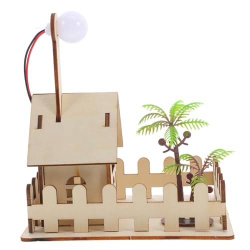 Ciieeo 1 Set Solar Gartenlicht Wissenschaftliches Experimentierset Solar Spielzeuglampe DIY Experimente Lehrrequisite Kleines Solarlampenspielzeug Solar Wissenschaftliche von Ciieeo