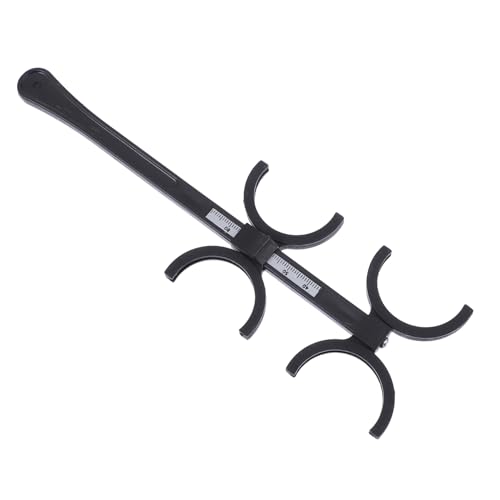 Ciieeo 1 Stück Vision Training Reverse Shooting visuelles Test-Flip-Tool Optischer Flipper aus Kunststoff ophthalmologisches Flipping-Utensil Optometrie-Umdrehen Plastik Schwarz von Ciieeo