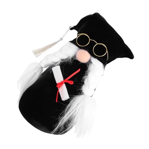 Ciieeo 1 Stück gesichtsloses Puppenspielzeug Abschlussschmuck Grad lustiger Gartenzwerg Plüschspielzeug kleine gartenzwerge Abschluss Plüschpuppe Partyzubehör Steinpartikel Schwarz Ciieeo 1 Stück gesichtsloses Puppenspielzeug Abschlussschmuck Grad lustiger Gartenzwerg Plüschspielzeug kleine gartenzwerge Abschluss Plüschpuppe Partyzubehör Steinpartikel Schwarz von Ciieeo