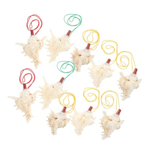 Ciieeo 10 Stück Conch Pfeifen Musikinstrumente für Kleinkinder Shell Whistle Lautes Signal für Feste und Erinnerungen Ciieeo 10 Stück Conch Pfeifen Musikinstrumente für Kleinkinder Shell Whistle Lautes Signal für Feste und Erinnerungen von Ciieeo