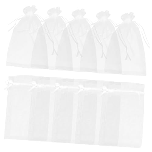 Ciieeo 100 Stück Kleine Organza Beutel Zugband Geschenksäckchen für Hochzeiten Partys Weihnachten und Geburtstagsfeiern zur Aufbewahrung von Süßigkeiten und Kleinen Geschenken Ciieeo 100 Stück Kleine Organza Beutel Zugband Geschenksäckchen für Hochzeiten Partys Weihnachten und Geburtstagsfeiern zur Aufbewahrung von Süßigkeiten und Kleinen Geschenken von Ciieeo