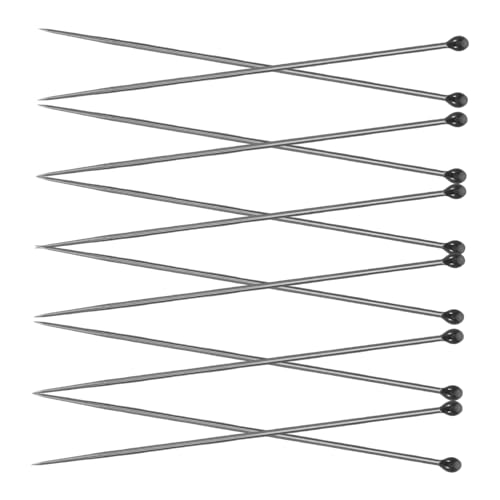 Ciieeo 100 Stück Werkzeug zur Probenherstellung Insekten-Display-Pin Insektenprobenstift Entomologie-Stift Probenstift für Entomologie Metallentomologie Pin Rostfreier Stahl Silver von Ciieeo