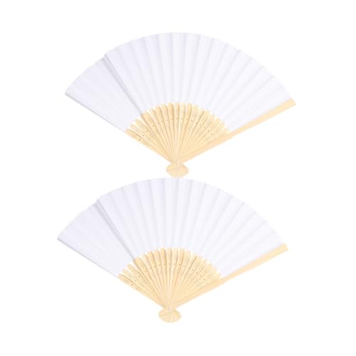 Ciieeo 10Stücke Leere Faltfächer für Weißer Papierfächer Gestalten DIY für Partys und Kreative Aktivitäten Ciieeo 10Stücke Leere Faltfächer für Weißer Papierfächer Gestalten DIY für Partys und Kreative Aktivitäten von Ciieeo