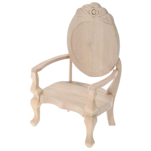 Ciieeo 12 Retro Kleiner Stuhl Mini-Salon Stuhl-telefonhalter Puppenhaus-schlafzimmermöbel Puppenstubensessel Puppenstubenstuhl Aus Holz Schminkstuhl Hölzern Beige Ciieeo 12 Retro Kleiner Stuhl Mini-Salon Stuhl-telefonhalter Puppenhaus-schlafzimmermöbel Puppenstubensessel Puppenstubenstuhl Aus Holz Schminkstuhl Hölzern Beige von Ciieeo
