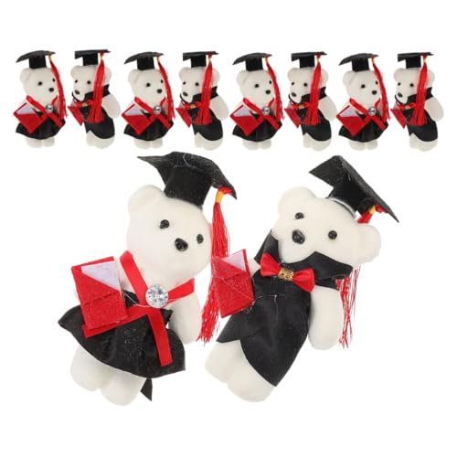 Ciieeo 12stücke Abschlussbären Blumenstrauß Dekoration Plüschbären Mit Doktorhut Für Abschlussfeier Niedliche Geschenkideen Von Graduierungen Und Festlichkeiten Ciieeo 12stücke Abschlussbären Blumenstrauß Dekoration Plüschbären Mit Doktorhut Für Abschlussfeier Niedliche Geschenkideen Von Graduierungen Und Festlichkeiten von Ciieeo