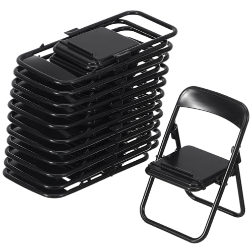 Ciieeo 12 Stück Mini Stuhr-förmiger Mobilfunkhalter Miniaturstühle Für Puppenhaus Mini-Stuhl- Spielzeugstühle Winziges Stuhlspielzeug Mini -Stuhl Plastik Black Ciieeo 12 Stück Mini Stuhr-förmiger Mobilfunkhalter Miniaturstühle Für Puppenhaus Mini-Stuhl- Spielzeugstühle Winziges Stuhlspielzeug Mini -Stuhl Plastik Black von Ciieeo
