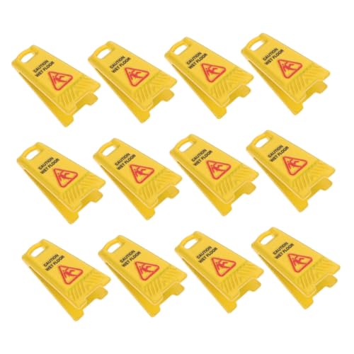 Ciieeo 12 Stück Teiliges Miniatur Rutschige Bodenwarnschilder Puppenhaus Realistische Sicherheitsschilder für Rollenspiele Frühe Sicherheitsbildung und Kreative Spielsets Ciieeo 12 Stück Teiliges Miniatur Rutschige Bodenwarnschilder Puppenhaus Realistische Sicherheitsschilder für Rollenspiele Frühe Sicherheitsbildung und Kreative Spielsets von Ciieeo