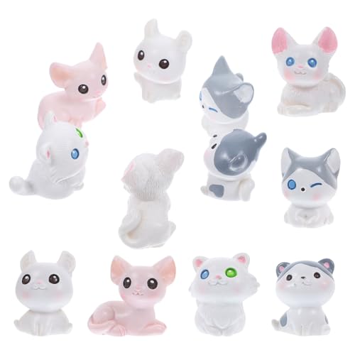 Ciieeo Niedliche Figuren Set 12 Stück Mini Garten Harz Tier Miniaturen Für Schreibtisch Bücherregal Ciieeo Niedliche Figuren Set 12 Stück Mini Garten Harz Tier Miniaturen Für Schreibtisch Bücherregal von Ciieeo