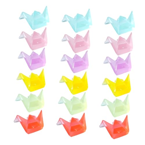 Ciieeo 18 Stück Teiliges Origami Leuchtende Miniaturfiguren aus Resin Fluoreszierende Mini Deko für Aquarium Puppenhaus Gartenlandschaft Kreative DIY Mikro Landschaft und Symbolische Ciieeo 18 Stück Teiliges Origami Leuchtende Miniaturfiguren aus Resin Fluoreszierende Mini Deko für Aquarium Puppenhaus Gartenlandschaft Kreative DIY Mikro Landschaft und Symbolische von Ciieeo