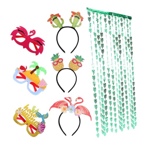 Ciieeo 1Satz Sonnenbrille Haarband für Luau Feiern Randvorhangdekoration Tropisches Accessoire für Strand und Langlebig und Sicher Ciieeo 1Satz Sonnenbrille Haarband für Luau Feiern Randvorhangdekoration Tropisches Accessoire für Strand und Langlebig und Sicher von Ciieeo