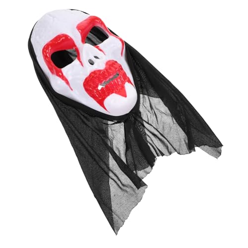 Ciieeo Partydekoration 1Stk Halloween-Maske Halloween-Gesichtsdekor einzigartige Gesichtsmaske Halloween gesicht abdeckung Tanzparty-Maske Schädelmaske Cosplay schmücken auffallend PVC von Ciieeo