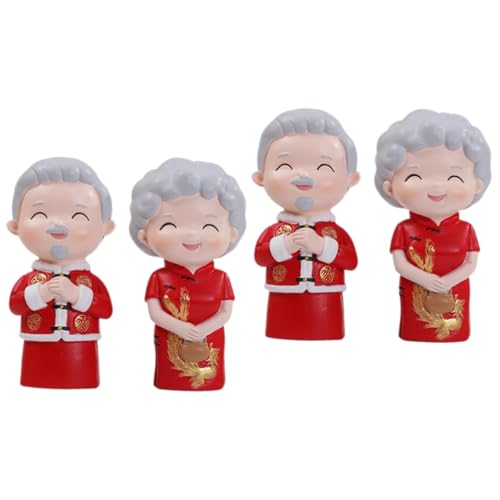 Ciieeo 2 Sätze Elderly Couple Figurine Teiliges Hochzeitstorten Topper für Hochzeiten Jubiläen und Besondere Anlässe Langlebige Dekoration für Kuchen und Auto Ciieeo 2 Sätze Elderly Couple Figurine Teiliges Hochzeitstorten Topper für Hochzeiten Jubiläen und Besondere Anlässe Langlebige Dekoration für Kuchen und Auto von Ciieeo