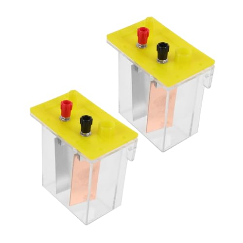 Ciieeo 2 Sätze Salz Wasser Batterie Kit für Experimentierkasten für DIY Fruchtbatterien Elektronik für Werkzeug zur Vertiefung des Verständnisses von Energieumwandlung Stromprinzipien Ciieeo 2 Sätze Salz Wasser Batterie Kit für Experimentierkasten für DIY Fruchtbatterien Elektronik für Werkzeug zur Vertiefung des Verständnisses von Energieumwandlung Stromprinzipien von Ciieeo