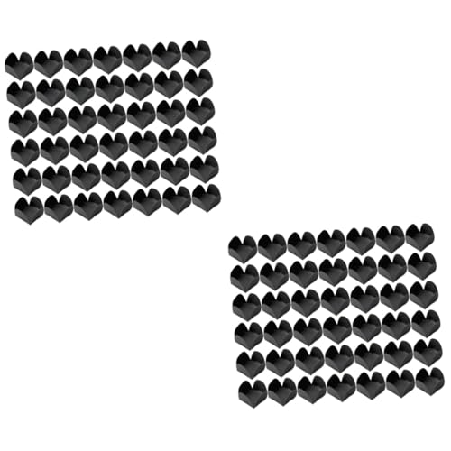 Ciieeo 2 Sätze Schokoladenverpackungen Cupcake-liner Blaue Cupcake-förmchen Cupcake-boxen Goldhochzeit Hochzeitsdeco Schokoladentablett Tablett Aus Schokoladenpapier Black 200 Stück * 2 Ciieeo 2 Sätze Schokoladenverpackungen Cupcake-liner Blaue Cupcake-förmchen Cupcake-boxen Goldhochzeit Hochzeitsdeco Schokoladentablett Tablett Aus Schokoladenpapier Black 200 Stück * 2 von Ciieeo