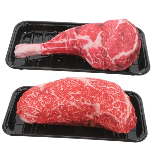 Ciieeo 2 Sätze Simuliertes Steakmodell Realistische Lebensmittelverzierung Simulierte Lebensmittelmodelle Prop Essen Realistisches Steakmodell Gefälschte Fleischstütze Pp Baumwolle Ciieeo 2 Sätze Simuliertes Steakmodell Realistische Lebensmittelverzierung Simulierte Lebensmittelmodelle Prop Essen Realistisches Steakmodell Gefälschte Fleischstütze Pp Baumwolle von Ciieeo