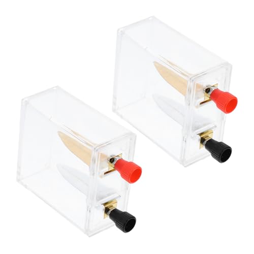 Ciieeo 2 Sets Box Salz Experimentierbox Salzwasser Wissenschaftskit Salzwasser Wissenschaftsprojekt Labor Wissenschaftsprojektkit Salzwasser Stamm Kit DIY Stamm Kit Kupfer Transparent von Ciieeo