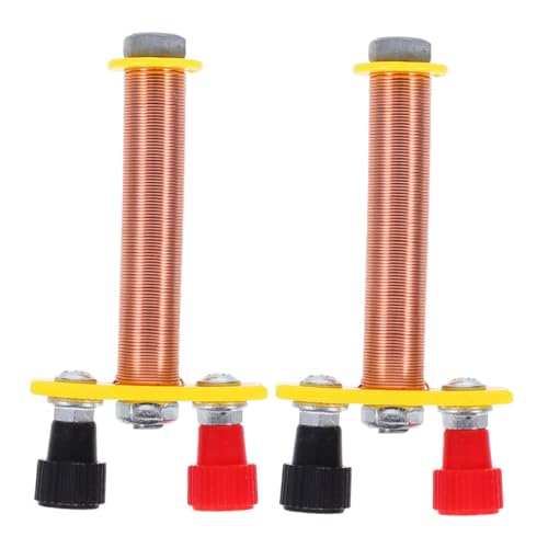 Ciieeo 2 Stück Elektromagnetische Solenoid Spulen Demonstrator Pädagogische Physik Spule Physikalische Elektrische Experimentalausrüstung Physik Experimente Spule Lehrmittel von Ciieeo