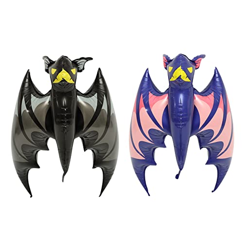 Ciieeo Aufblasbarer Fledermaus-ballon 2 Stück Fledermaus- Für Halloween-party-dekorationen Aluminiumfolienballons von Ciieeo
