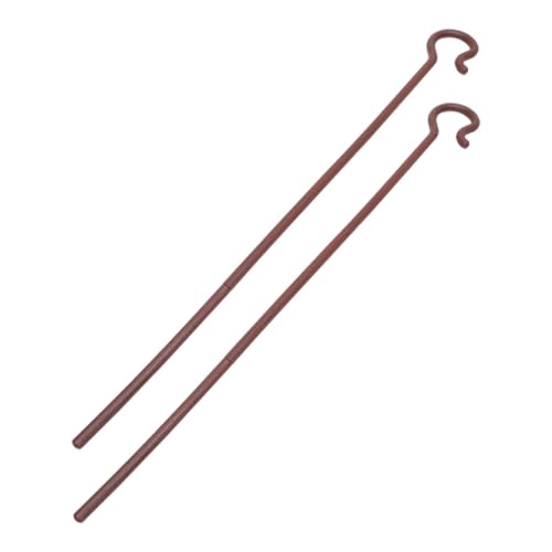 Ciieeo 2 Stück Prom Performance Requisiten Schäferkostüm Kostüm Gehstock Steampunk-Stock Spazierstöcke Tanzrohrkrücke Zuckerrohr Kostümrequisiten Plastik Brown Ciieeo 2 Stück Prom Performance Requisiten Schäferkostüm Kostüm Gehstock Steampunk-Stock Spazierstöcke Tanzrohrkrücke Zuckerrohr Kostümrequisiten Plastik Brown von Ciieeo