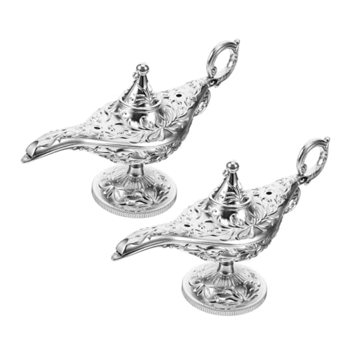 Ciieeo 2 Stück Retro Arabische Lampen Deko Farbige Figuren für Hochzeiten Partys und Festlichkeiten Kreative Tischdeko für Unvergessliche Ciieeo 2 Stück Retro Arabische Lampen Deko Farbige Figuren für Hochzeiten Partys und Festlichkeiten Kreative Tischdeko für Unvergessliche von Ciieeo