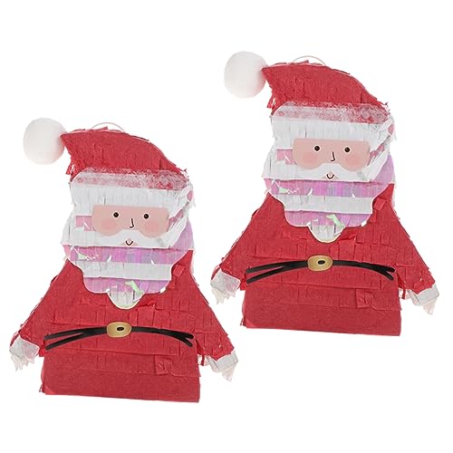 Ciieeo 2 Stück Santa Claus Pinata Weihnachtsdeko Süßigkeitenbefüllbar Partyspiel Festliche Weihnachtsfeier Fotorequisite Spaßige Weihnachtsmann Form Ciieeo 2 Stück Santa Claus Pinata Weihnachtsdeko Süßigkeitenbefüllbar Partyspiel Festliche Weihnachtsfeier Fotorequisite Spaßige Weihnachtsmann Form von Ciieeo