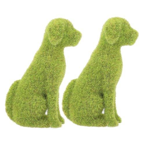Ciieeo 2 Stück Simulierter Rasenwelpe Haustier Kleiner Zaun für den Garten das Tier Outdoor- Zwerge Tiere Figuren Home Decor gartenzubehör Garnornament Tierstatue Beflockung Green Ciieeo 2 Stück Simulierter Rasenwelpe Haustier Kleiner Zaun für den Garten das Tier Outdoor- Zwerge Tiere Figuren Home Decor gartenzubehör Garnornament Tierstatue Beflockung Green von Ciieeo