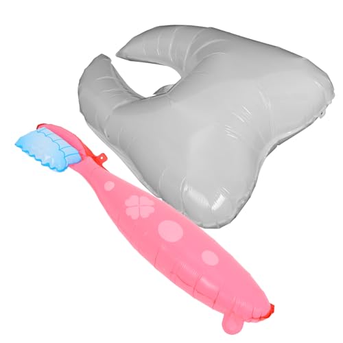 Ciieeo 2stücke Weiße Zahnballons Aus Folie Für Party-dekoration Zahn-thema Ballons Für Babypartys Geburtstagsfeiern Und Taufen Mit Cartoon-design von Ciieeo