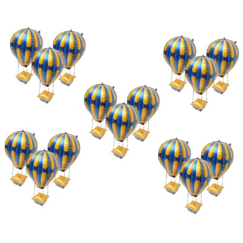 Ciieeo 20 Stk Heißluftballon Hasen-dekor Dekorationen Für Geburtstagsfeiern Hasen Dekorationen Hasenballon Dekorationen Für Die Babyparty Luftballons Kind Aluminiumfolie Riese Partybedarf von Ciieeo