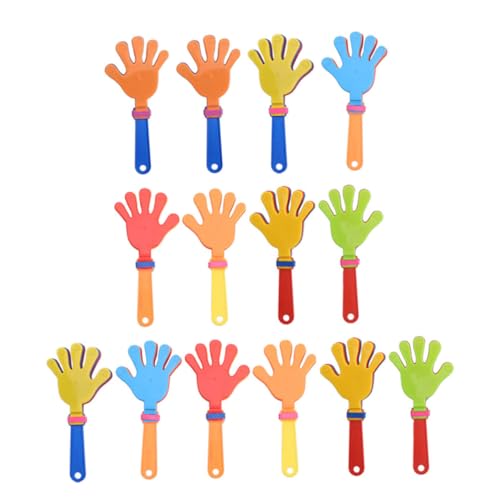 Ciieeo 20 Stück Teiliges Kleine Leichte Kunststoff Handklatschen für Lustige Party Mitgebsel für Kindergeburtstag Halloween Weihnachten Silvester Geeignet für Mädchen und Zufällige Farbe von Ciieeo