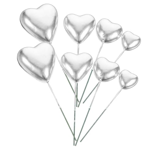 Ciieeo 20 Stücke Herz Kuchen Topper Herz Form Kuchen Dekorationen Herz Kuchen Picks Valentinstag Decor Kuchen Picks von Ciieeo