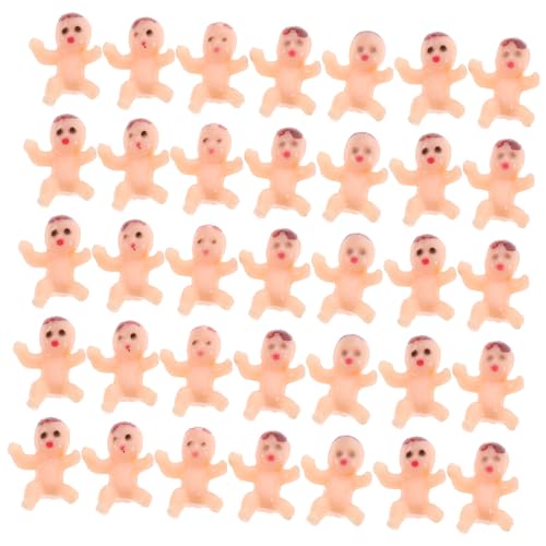 Ciieeo 200 Stk Mini-Babys Gefälligkeiten für die Babyparty babys puppen Mini-Babypuppe Mini-Puppen Kuchen verzieren spielzeughandys für babys babyspielzeug Dekorationen Festival-Zubehör von Ciieeo