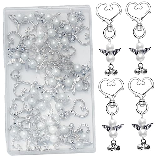 Ciieeo 22Stücke Teiliges DIY Schlüsselanhänger mit Herzglocken Handgemachtes Souvenirgeschenk für Hochzeiten und Geburtstagsfeiern für Kreative Dekoration und Persönliche Ciieeo 22Stücke Teiliges DIY Schlüsselanhänger mit Herzglocken Handgemachtes Souvenirgeschenk für Hochzeiten und Geburtstagsfeiern für Kreative Dekoration und Persönliche von Ciieeo