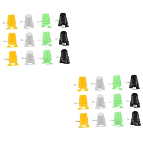 Ciieeo 24 Stck. Teiliges DIY Roboter Bewegungsmechanismus Aufziehspielzeug Zubehör für Laufroboter Bunte Mechanische Spielzeugteile für Bastler Ciieeo 24 Stck. Teiliges DIY Roboter Bewegungsmechanismus Aufziehspielzeug Zubehör für Laufroboter Bunte Mechanische Spielzeugteile für Bastler von Ciieeo