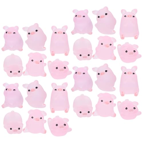 Ciieeo Glücksbringer 24st Schweinchen Ornament Pelzig Mini- Mikrolandschaftsornament Miniatur-schweinchenfiguren Garten Kleine Statuen Desktop- -Modell Tiermodell Harz Rosa Ciieeo Glücksbringer 24st Schweinchen Ornament Pelzig Mini- Mikrolandschaftsornament Miniatur-schweinchenfiguren Garten Kleine Statuen Desktop- -Modell Tiermodell Harz Rosa von Ciieeo
