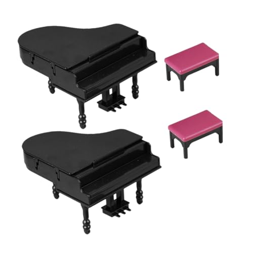 Ciieeo 2Er Set Puppenhaus Klaviermodell Miniatur Klavier Und Bank Set Mini Musikinstrumentenmodelle Für Puppenhaus Heim Mikrolandschaft Feengarten Ciieeo 2Er Set Puppenhaus Klaviermodell Miniatur Klavier Und Bank Set Mini Musikinstrumentenmodelle Für Puppenhaus Heim Mikrolandschaft Feengarten von Ciieeo