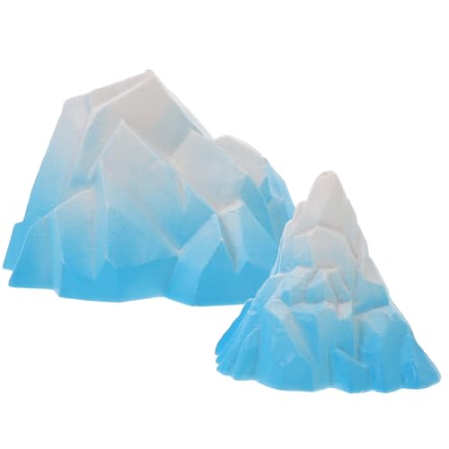 Ciieeo Aquarium-Dekoration Für Fische Miniatur-Statue 2 Stück Schneeberg-Dekoration Für Aquarien Ciieeo Aquarium-Dekoration Für Fische Miniatur-Statue 2 Stück Schneeberg-Dekoration Für Aquarien von Ciieeo