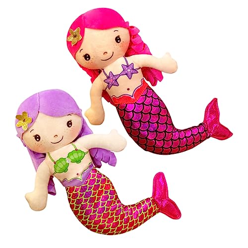 Ciieeo 2Stücke Meerjungfrauen Puppen Süße Cartoon Spielzeuge für Kleine Mädchen als Ciieeo 2Stücke Meerjungfrauen Puppen Süße Cartoon Spielzeuge für Kleine Mädchen als von Ciieeo