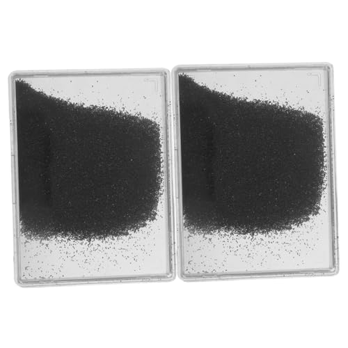 Ciieeo 2er-packung Eisenpulverkasten Magnetismus-wissenschaftsset Eisenpulver Für Die Bildung Magnetischer Sand Magnetische Sandeisenspäne Eisensand Kunststoff Black von Ciieeo