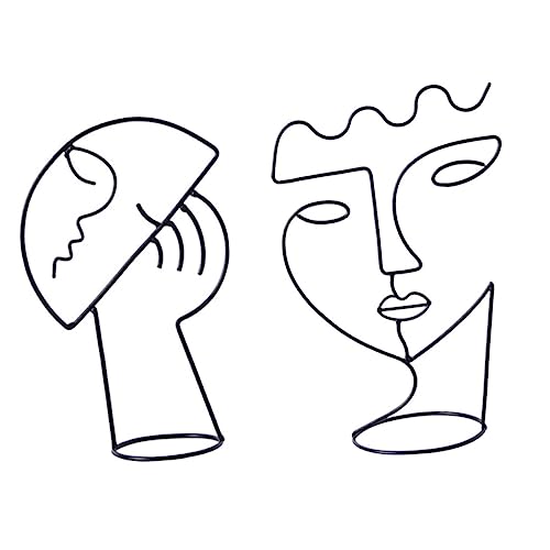 Ciieeo 2stücke Metall Handwerk Figur Dekoration Abstrakte Ornamente Kunst Decor Für Wohnzimmer Büro Indoor Garten Blumen Stand Figuren Ornament Pflanzen Dekoration Ciieeo 2stücke Metall Handwerk Figur Dekoration Abstrakte Ornamente Kunst Decor Für Wohnzimmer Büro Indoor Garten Blumen Stand Figuren Ornament Pflanzen Dekoration von Ciieeo