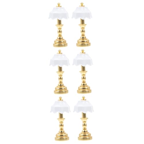 Ciieeo 3 Sätze Mini-schreibtischlampenmodell Winziges Licht Für Miniatur Mini-Light-Modell Mini-möbelmodell Puppenhaus Led-nachttischlampen Metall Golden 2 Stücke * 3 Ciieeo 3 Sätze Mini-schreibtischlampenmodell Winziges Licht Für Miniatur Mini-Light-Modell Mini-möbelmodell Puppenhaus Led-nachttischlampen Metall Golden 2 Stücke * 3 von Ciieeo