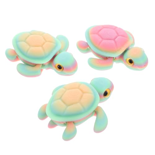 Ciieeo 3 Stück Gedruckte Kleine Schildkröten mit Beweglichen Gelenken Leuchtende Nachtfiguren in Regenbogenfarben Farbige Aquarium Deko für Fischbecken Langlebig und Präzise Gestaltet Ciieeo 3 Stück Gedruckte Kleine Schildkröten mit Beweglichen Gelenken Leuchtende Nachtfiguren in Regenbogenfarben Farbige Aquarium Deko für Fischbecken Langlebig und Präzise Gestaltet von Ciieeo