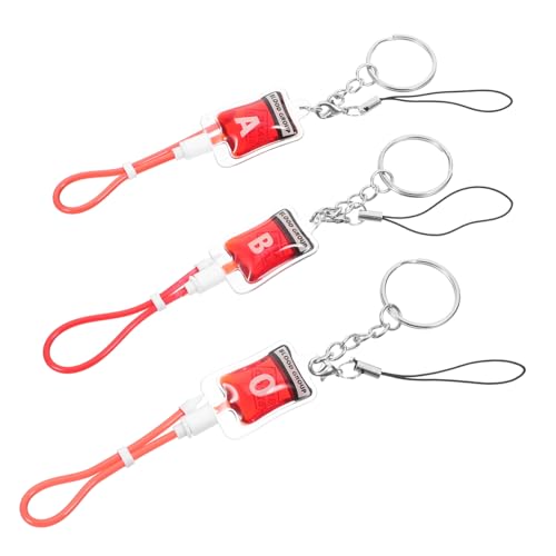 Ciieeo 3 Stück Halloween Schlüsselanhänger Keychain Pendant Einzigartiger Schlüsselring für Taschen Handys und Dekoration für Halloween Feiern und Cosplay von Ciieeo