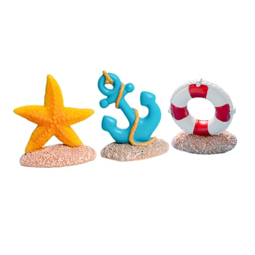 Ciieeo 3 Stück Kreative Teilig Resin Cartoon Cake Topper Meereswelt mit Seestern Muscheln DIY Tortendeko für Geburtstagsfeier Partydeko Aquarium Dekoration Langlebig und Detailreich Ciieeo 3 Stück Kreative Teilig Resin Cartoon Cake Topper Meereswelt mit Seestern Muscheln DIY Tortendeko für Geburtstagsfeier Partydeko Aquarium Dekoration Langlebig und Detailreich von Ciieeo