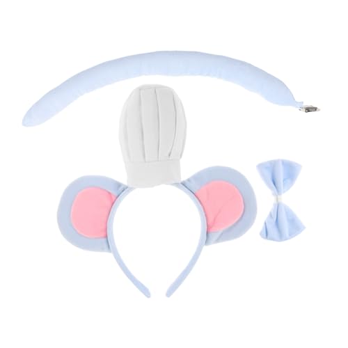 Ciieeo 3 Stück Mausohren Stirnband aus Plüsch mit Fliege Halloween Kostümzubehör für Partys und Cosplay Himmelblau Angenehm zu Tragen Robust und Zuverlässig Stilvoll und Bezaubernd Ciieeo 3 Stück Mausohren Stirnband aus Plüsch mit Fliege Halloween Kostümzubehör für Partys und Cosplay Himmelblau Angenehm zu Tragen Robust und Zuverlässig Stilvoll und Bezaubernd von Ciieeo