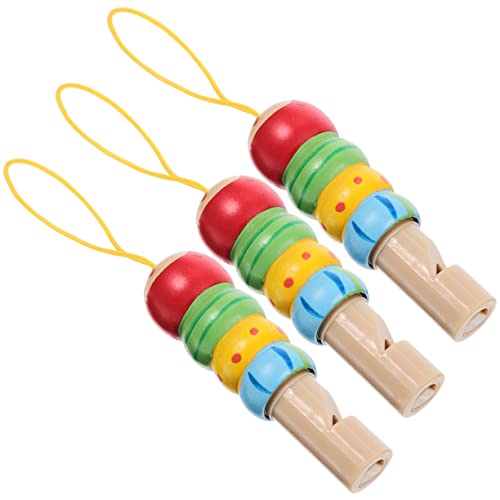 Ciieeo 3 Stück Teiliges Holzpfeifen für Bunte Kleine Musikinstrumente Sicher und Geruchlos Ergonomisch Geformt für Musikalische Früherziehung und für Junge Mädchen Ciieeo 3 Stück Teiliges Holzpfeifen für Bunte Kleine Musikinstrumente Sicher und Geruchlos Ergonomisch Geformt für Musikalische Früherziehung und für Junge Mädchen von Ciieeo