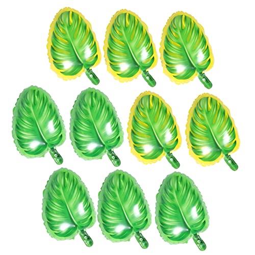Ciieeo 30 Stk Dekoration mit hawaiianischen Luftballons grüne Luftballons Outdoor-Spielset hawaii party dekoration party ballons Ornament dekorative Luftballons Feier Ballon Modellieren von Ciieeo