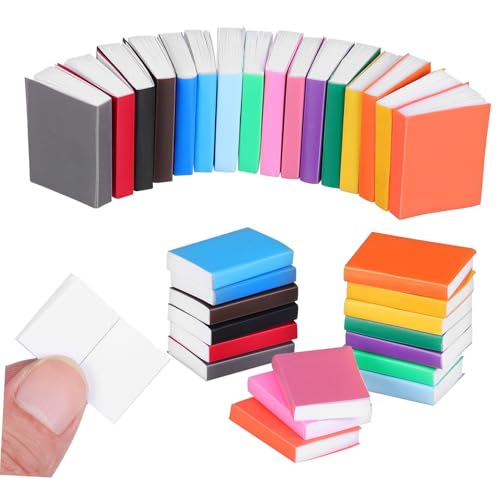 Ciieeo 32 Stück Puppenhaus Mini-Fake-Bücher Schlafzimmerzubehör für Puppenstuben Minibücher im Maßstab 1:12 Miniaturbuch winziges Buch Mini-Bücher beschichtetes Papier Ciieeo 32 Stück Puppenhaus Mini-Fake-Bücher Schlafzimmerzubehör für Puppenstuben Minibücher im Maßstab 1:12 Miniaturbuch winziges Buch Mini-Bücher beschichtetes Papier von Ciieeo