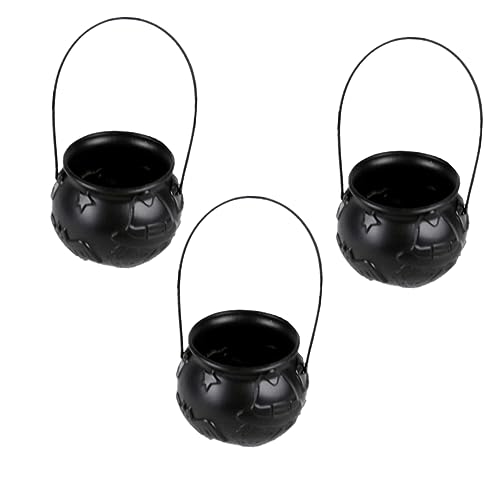 Ciieeo 3Stücke Teiliges Halloween Süßigkeitenbehälter Mit Relief Design Für Partyzubehör Und Zum Sammeln Von Leckereien von Ciieeo